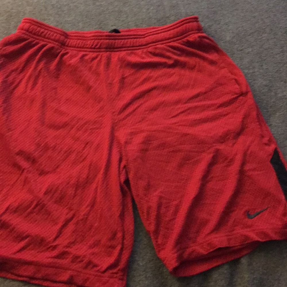 Nike dri fit mesh shorts